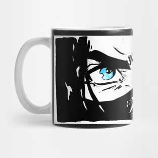 Bright blue eyes Mug